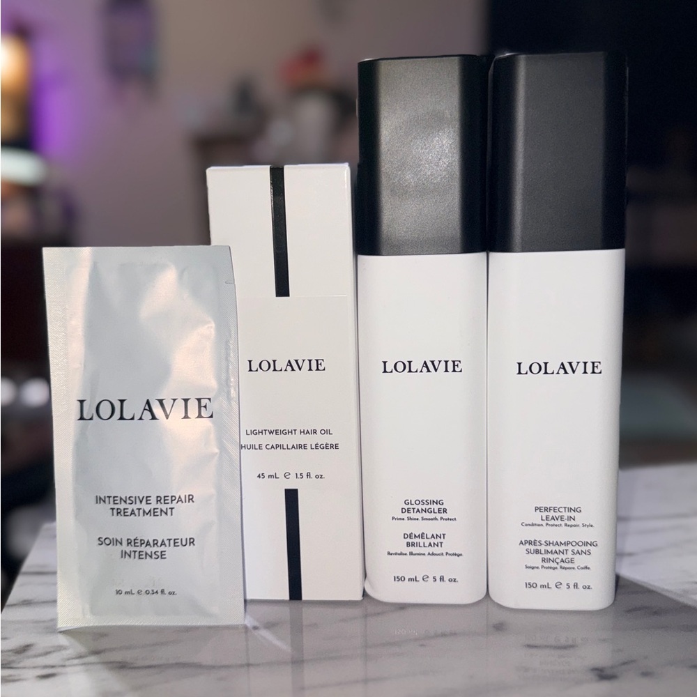 ✨Brand New Lolavie by Jennifer Aniston Hair Care Set ✨ Oil Detangler Conditioner